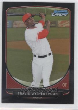 2013 Bowman - Prospects Chrome - Black Refractor #BCP66 - Travis Witherspoon /99