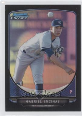 2013 Bowman - Prospects Chrome - Black Refractor #BCP81 - Gabriel Encinas /99