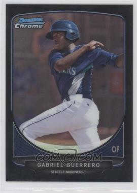 2013 Bowman - Prospects Chrome - Black Refractor #BCP91 - Gabriel Guerrero /99