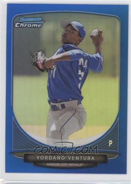 2013 Bowman - Prospects Chrome - Blue Refractor #BCP60 - Yordano Ventura /250