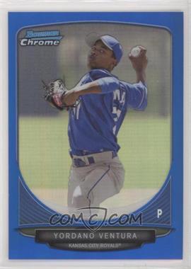 2013 Bowman - Prospects Chrome - Blue Refractor #BCP60 - Yordano Ventura /250