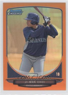 2013 Bowman - Prospects Chrome - Orange Refractor #BCP9 - Ji-Man Choi /25