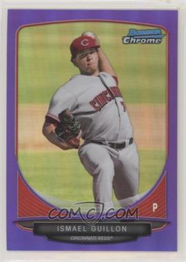 2013 Bowman - Prospects Chrome - Purple Refractor #BCP33 - Ismael Guillon /199 [EX to NM]