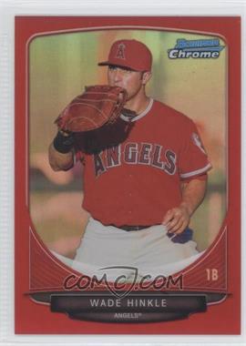 2013 Bowman - Prospects Chrome - Red Refractor #BCP57 - Wade Hinkle /5