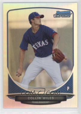 2013 Bowman - Prospects Chrome - Refractor #BCP12 - Collin Wiles /500