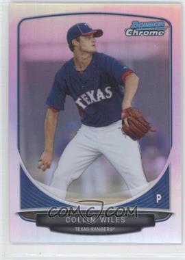 2013 Bowman - Prospects Chrome - Refractor #BCP12 - Collin Wiles /500