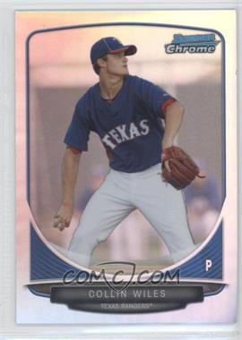 2013 Bowman - Prospects Chrome - Refractor #BCP12 - Collin Wiles /500