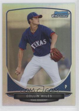 2013 Bowman - Prospects Chrome - Refractor #BCP12 - Collin Wiles /500