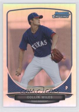 2013 Bowman - Prospects Chrome - Refractor #BCP12 - Collin Wiles /500