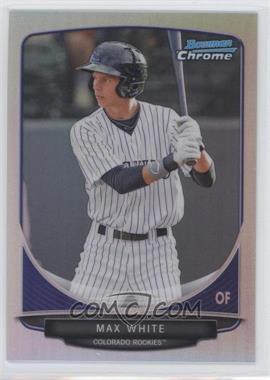 2013 Bowman - Prospects Chrome - Refractor #BCP14 - Max White /500