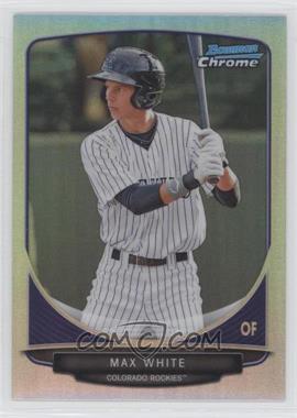 2013 Bowman - Prospects Chrome - Refractor #BCP14 - Max White /500