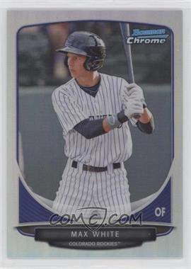 2013 Bowman - Prospects Chrome - Refractor #BCP14 - Max White /500