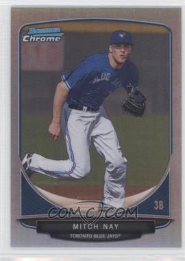 2013 Bowman - Prospects Chrome - Refractor #BCP17 - Mitch Nay /500