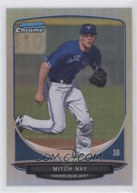 2013 Bowman - Prospects Chrome - Refractor #BCP17 - Mitch Nay /500