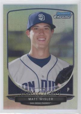 2013 Bowman - Prospects Chrome - Refractor #BCP42 - Matt Wisler /500