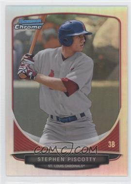 2013 Bowman - Prospects Chrome - Refractor #BCP52 - Stephen Piscotty /500