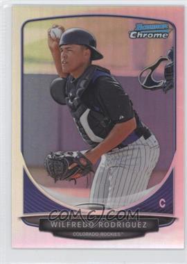 2013 Bowman - Prospects Chrome - Refractor #BCP58 - Wilfredo Rodriguez /500