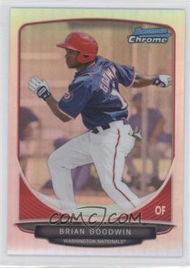 2013 Bowman - Prospects Chrome - Refractor #BCP76 - Brian Goodwin /500