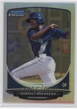 2013 Bowman - Prospects Chrome - Refractor #BCP91 - Gabriel Guerrero /500