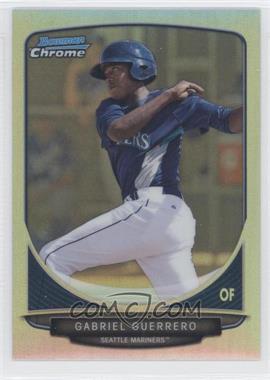 2013 Bowman - Prospects Chrome - Refractor #BCP91 - Gabriel Guerrero /500