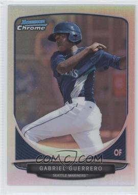 2013 Bowman - Prospects Chrome - Refractor #BCP91 - Gabriel Guerrero /500