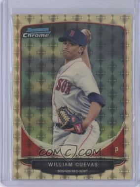 2013 Bowman - Prospects Chrome - Superfractor #BCP59 - William Cuevas /1