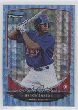 2013 Bowman - Prospects Chrome - Wrapper Redemption Blue Wave Refractor #BCP1 - Byron Buxton