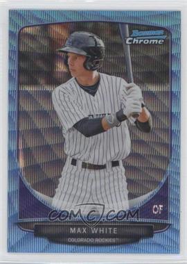 2013 Bowman - Prospects Chrome - Wrapper Redemption Blue Wave Refractor #BCP14 - Max White