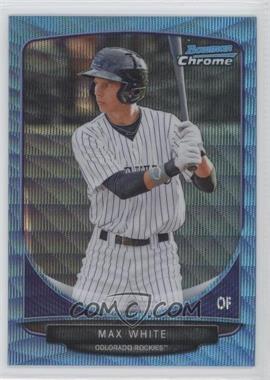 2013 Bowman - Prospects Chrome - Wrapper Redemption Blue Wave Refractor #BCP14 - Max White