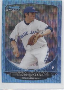 2013 Bowman - Prospects Chrome - Wrapper Redemption Blue Wave Refractor #BCP16 - Tyler Gonzales