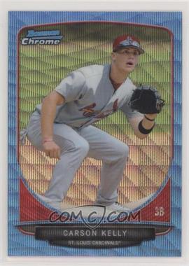 2013 Bowman - Prospects Chrome - Wrapper Redemption Blue Wave Refractor #BCP19 - Carson Kelly