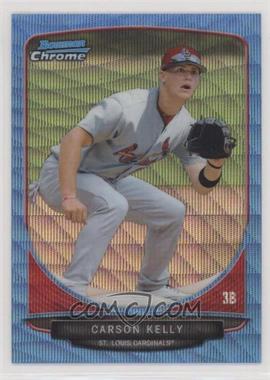 2013 Bowman - Prospects Chrome - Wrapper Redemption Blue Wave Refractor #BCP19 - Carson Kelly