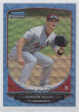 2013 Bowman - Prospects Chrome - Wrapper Redemption Blue Wave Refractor #BCP19 - Carson Kelly