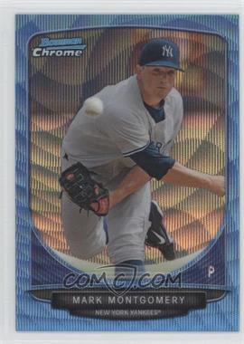 2013 Bowman - Prospects Chrome - Wrapper Redemption Blue Wave Refractor #BCP3 - Mark Montgomery