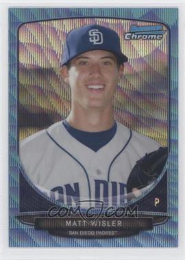 2013 Bowman - Prospects Chrome - Wrapper Redemption Blue Wave Refractor #BCP42 - Matt Wisler