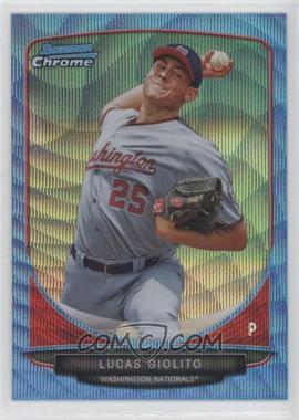 2013 Bowman - Prospects Chrome - Wrapper Redemption Blue Wave Refractor #BCP5 - Lucas Giolito