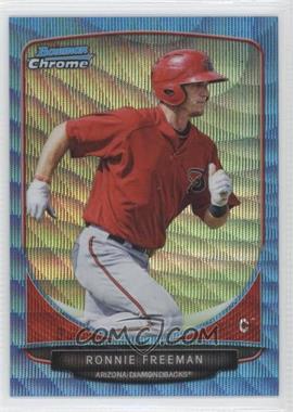 2013 Bowman - Prospects Chrome - Wrapper Redemption Blue Wave Refractor #BCP51 - Ronnie Freeman