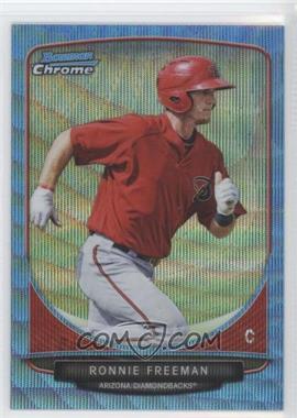 2013 Bowman - Prospects Chrome - Wrapper Redemption Blue Wave Refractor #BCP51 - Ronnie Freeman