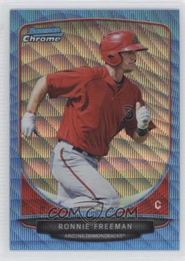 2013 Bowman - Prospects Chrome - Wrapper Redemption Blue Wave Refractor #BCP51 - Ronnie Freeman