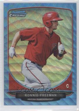 2013 Bowman - Prospects Chrome - Wrapper Redemption Blue Wave Refractor #BCP51 - Ronnie Freeman