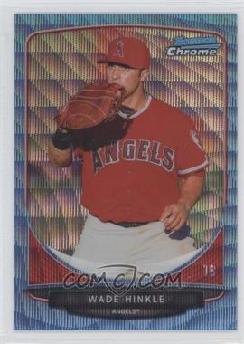 2013 Bowman - Prospects Chrome - Wrapper Redemption Blue Wave Refractor #BCP57 - Wade Hinkle