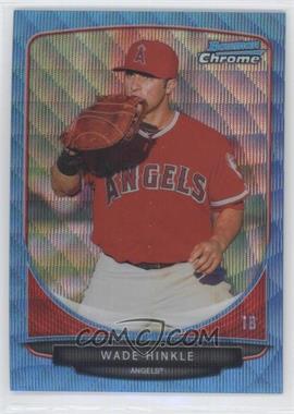 2013 Bowman - Prospects Chrome - Wrapper Redemption Blue Wave Refractor #BCP57 - Wade Hinkle