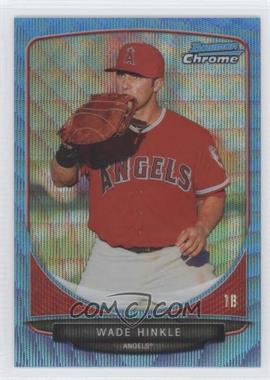 2013 Bowman - Prospects Chrome - Wrapper Redemption Blue Wave Refractor #BCP57 - Wade Hinkle