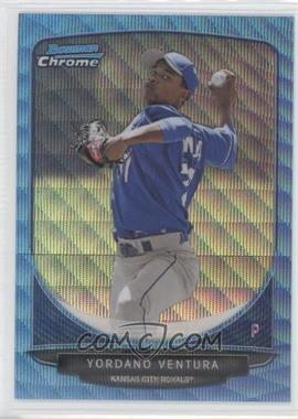 2013 Bowman - Prospects Chrome - Wrapper Redemption Blue Wave Refractor #BCP60 - Yordano Ventura