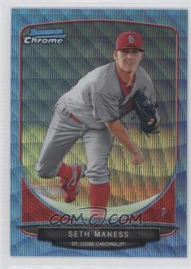 2013 Bowman - Prospects Chrome - Wrapper Redemption Blue Wave Refractor #BCP64 - Seth Maness