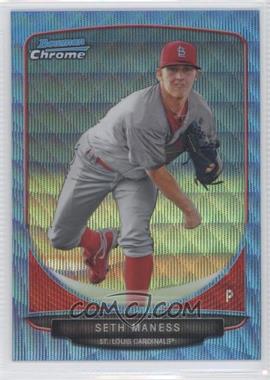 2013 Bowman - Prospects Chrome - Wrapper Redemption Blue Wave Refractor #BCP64 - Seth Maness