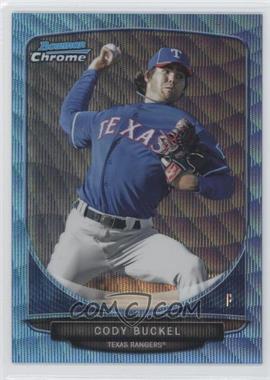 2013 Bowman - Prospects Chrome - Wrapper Redemption Blue Wave Refractor #BCP97 - Cody Buckel