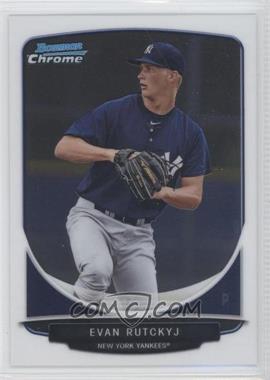 2013 Bowman - Prospects Chrome #BCP99 - Evan Rutckyj