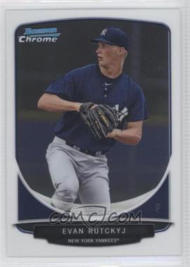 2013 Bowman - Prospects Chrome #BCP99 - Evan Rutckyj