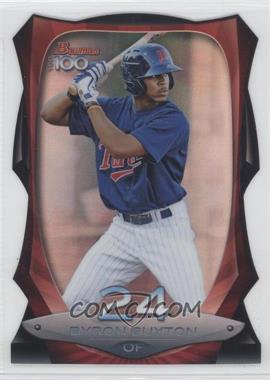 2013 Bowman - Top 100 Prospects - Die-Cut Refractor #BTP-24 - Byron Buxton /99